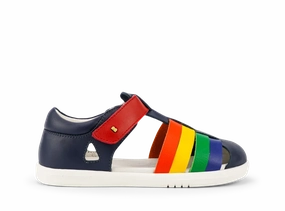 Bobux Iwalk Tidal Sandal  - Navy/Multi Outdoor Comfort Shoes Breathable Outdoor Wear