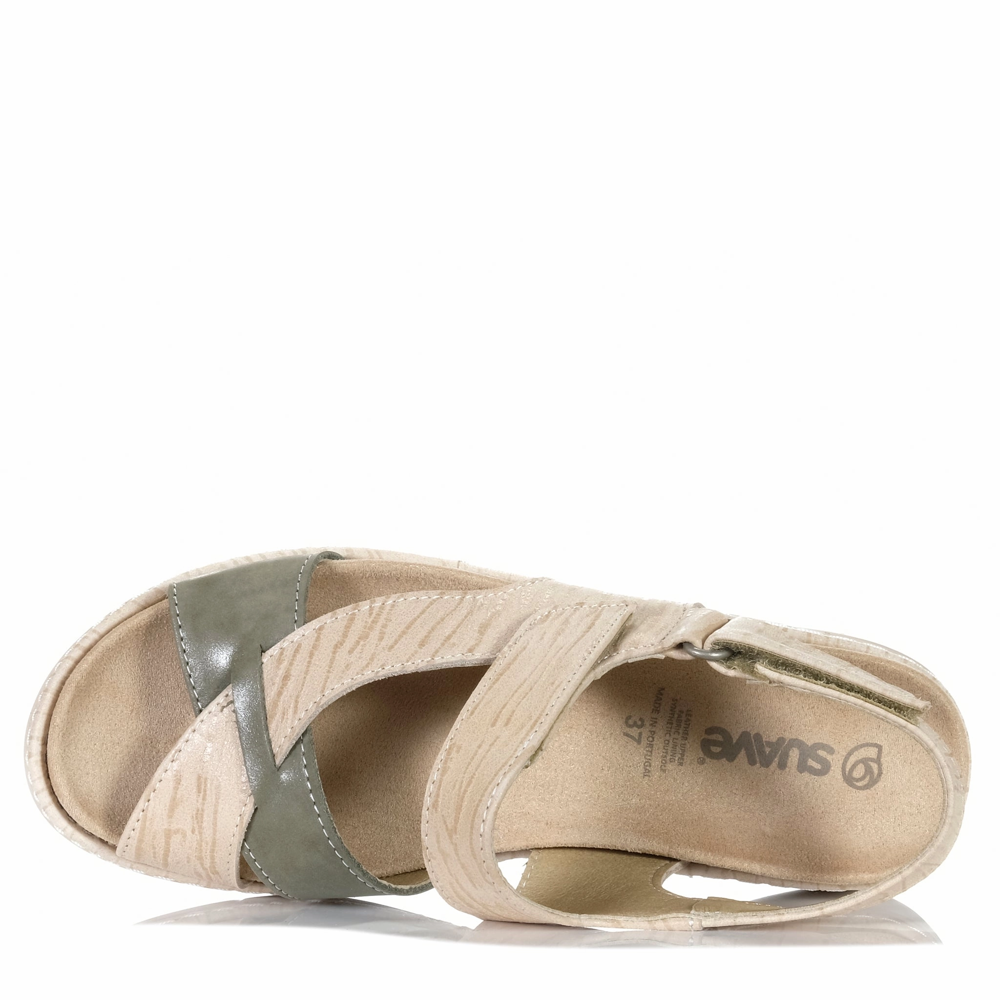 Suave Eeyore Linen/Hunter Fashionable Sandals