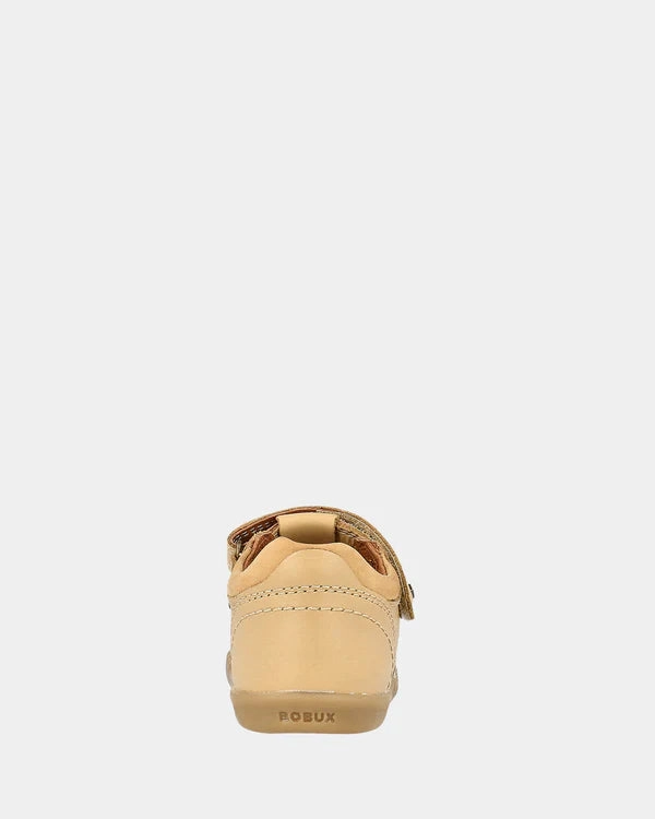 Suede-Like Lining Bobux Iwalk Roam Sandal - Parchment