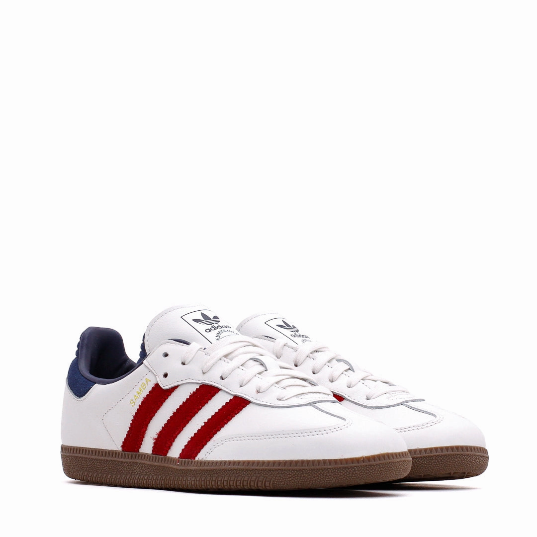 Support Plus Adidas Men Samba OG White Red Core IH4881