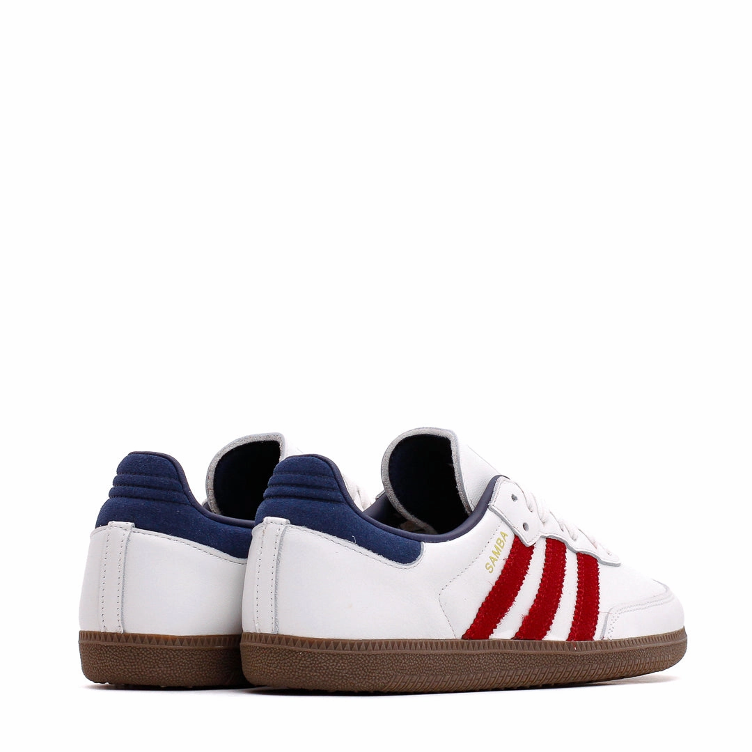 Support Plus Adidas Men Samba OG White Red Core IH4881