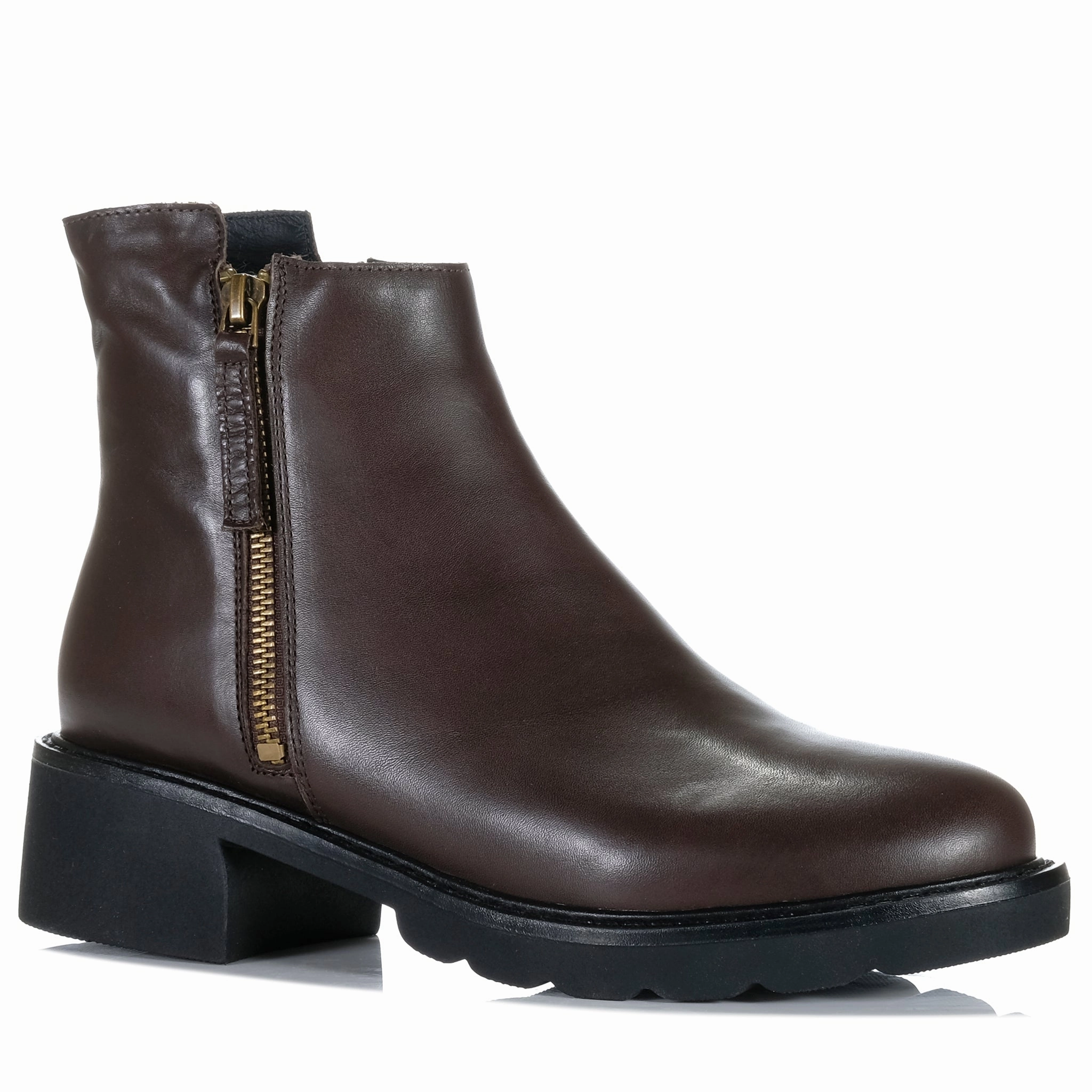 Belle Scarpe Dado Cafe Rain Ready