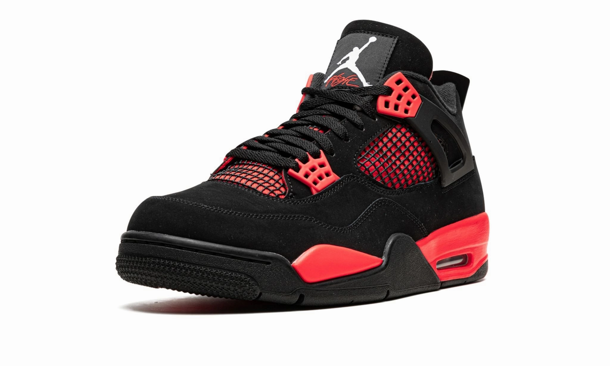 Supportive element Air Jordan 4 Retro Red Thunder