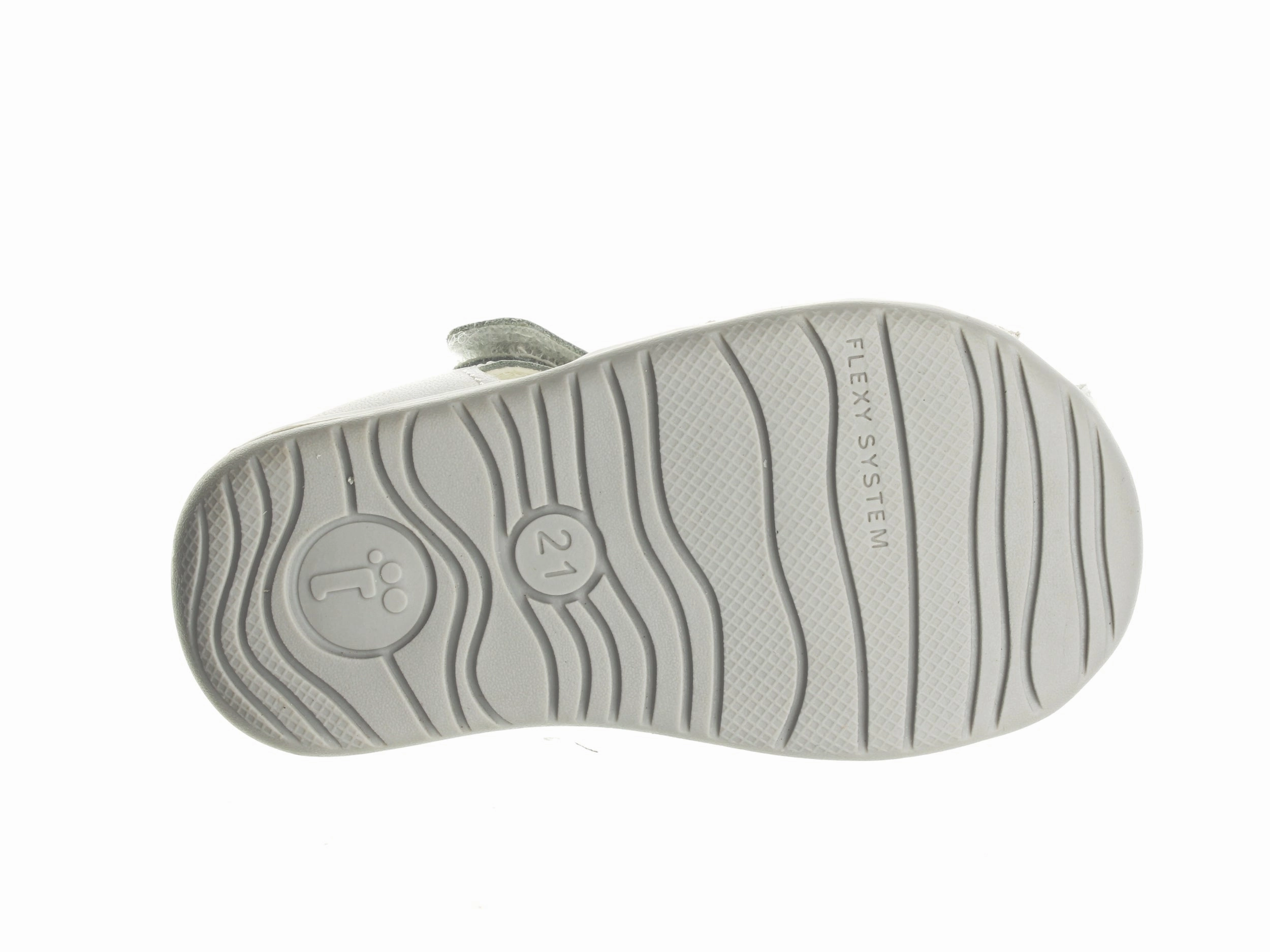 Surefit Bec Sandal - White   Silver Fashion Sandals