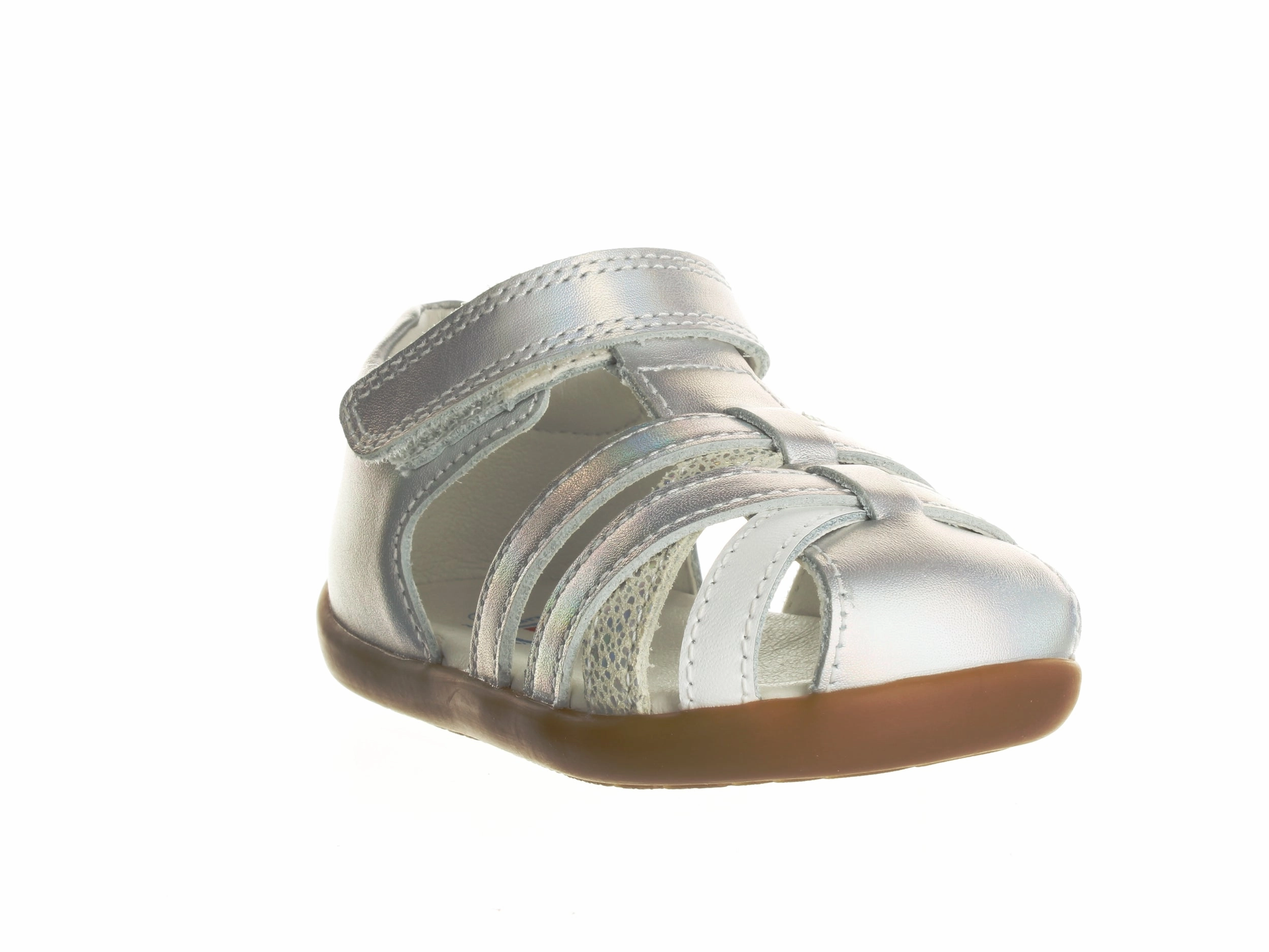 Surefit Jamie Toddler Sandal - Silver Fast Fit