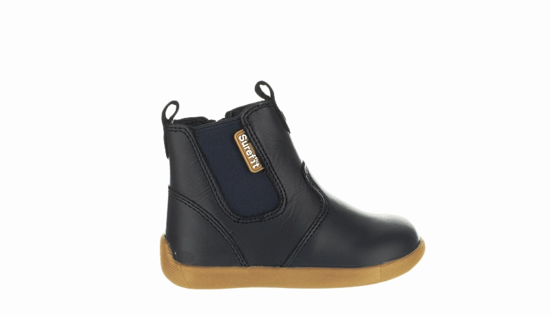 Surefit Mani II Boots - Navy Polished Shine