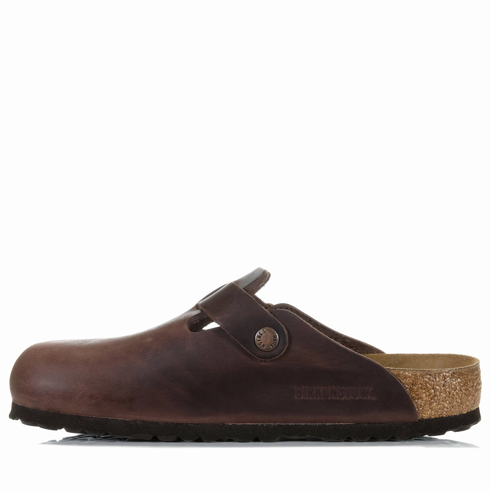 Tall Fashion Heels Birkenstock Boston Oiled Leather Habana