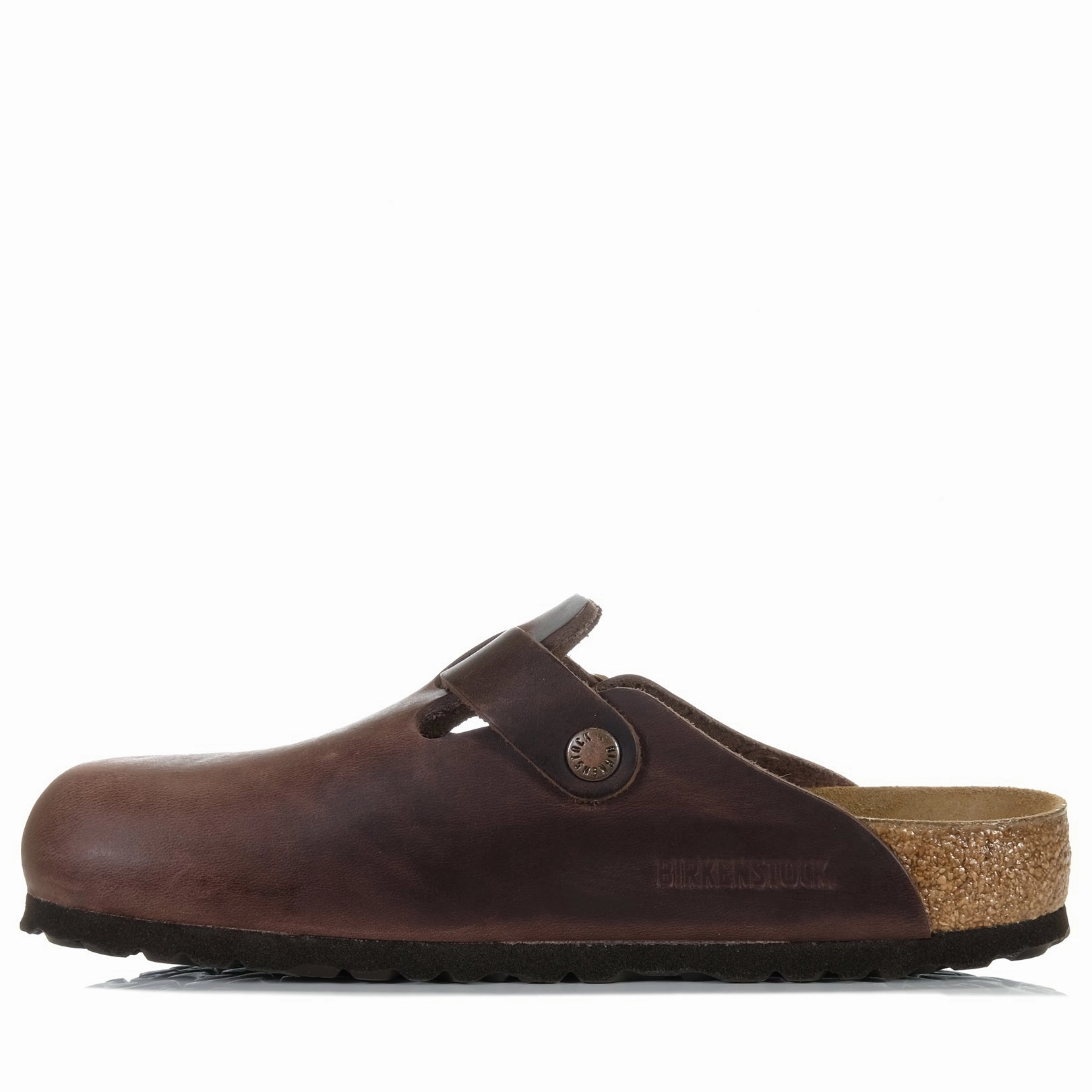 Tall Fashion Heels Birkenstock Boston Oiled Leather Habana