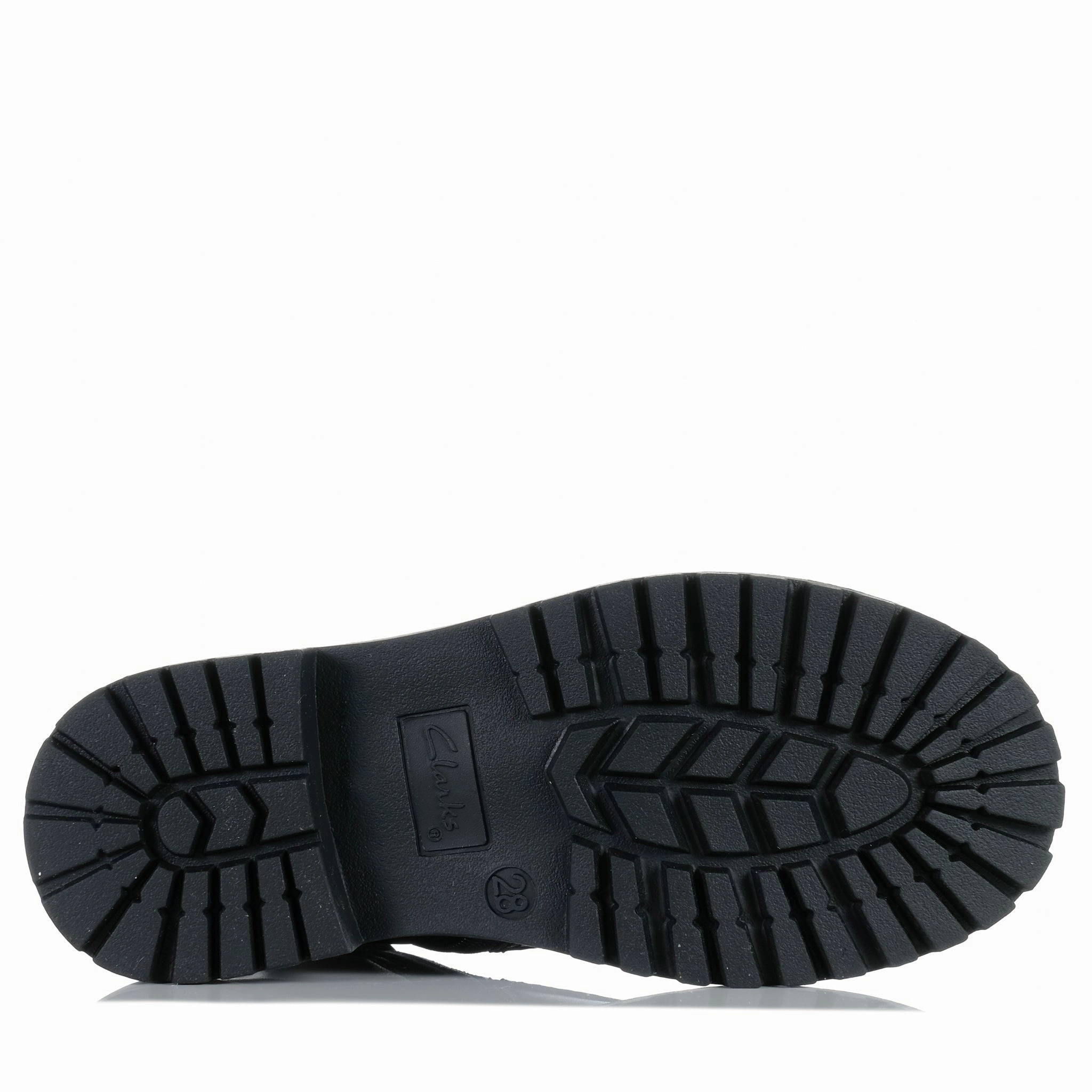 Textured Clarks Regan Black