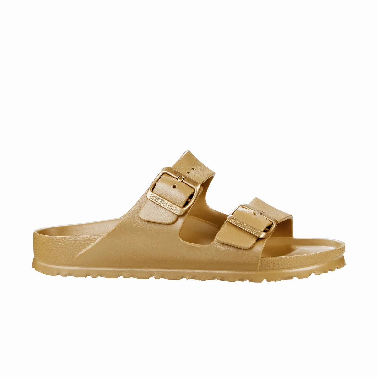 Timeless Sandal Styles Birkenstock Adult Arizona EVA - Glamour Gold - Narrow