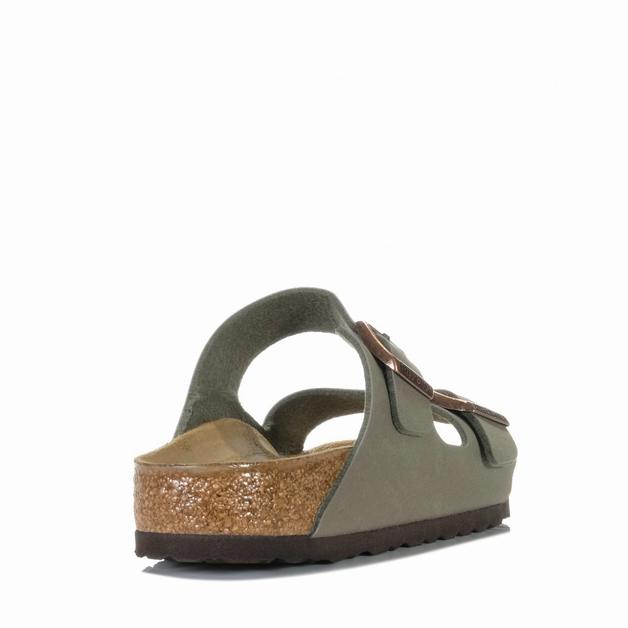 Timeless Strappy Sandals Birkenstock Arizona Birkibuc (Regular) Stone