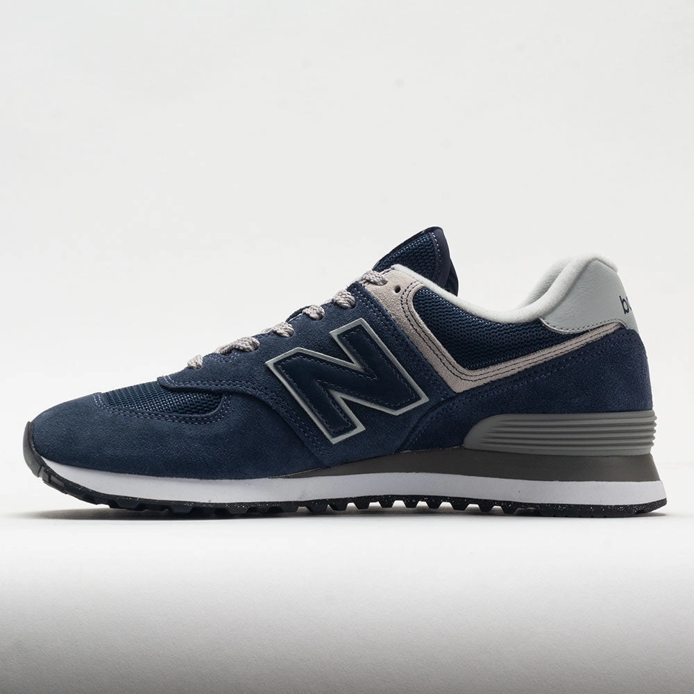 Toe - protecting New Balance 574 Core Men's Navy/White