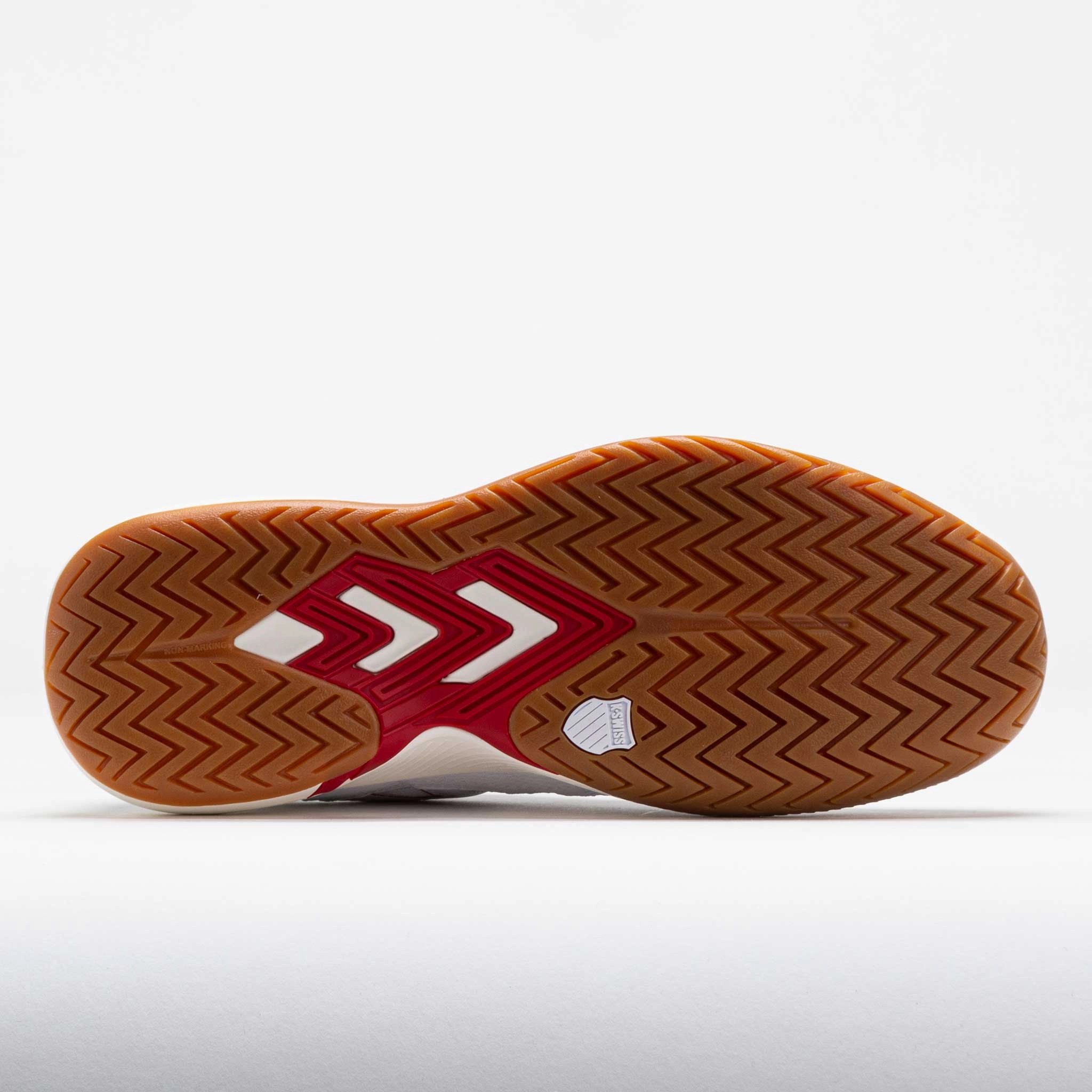 Toe Shell K-Swiss Tura Team Men's White/Black/Mars Red