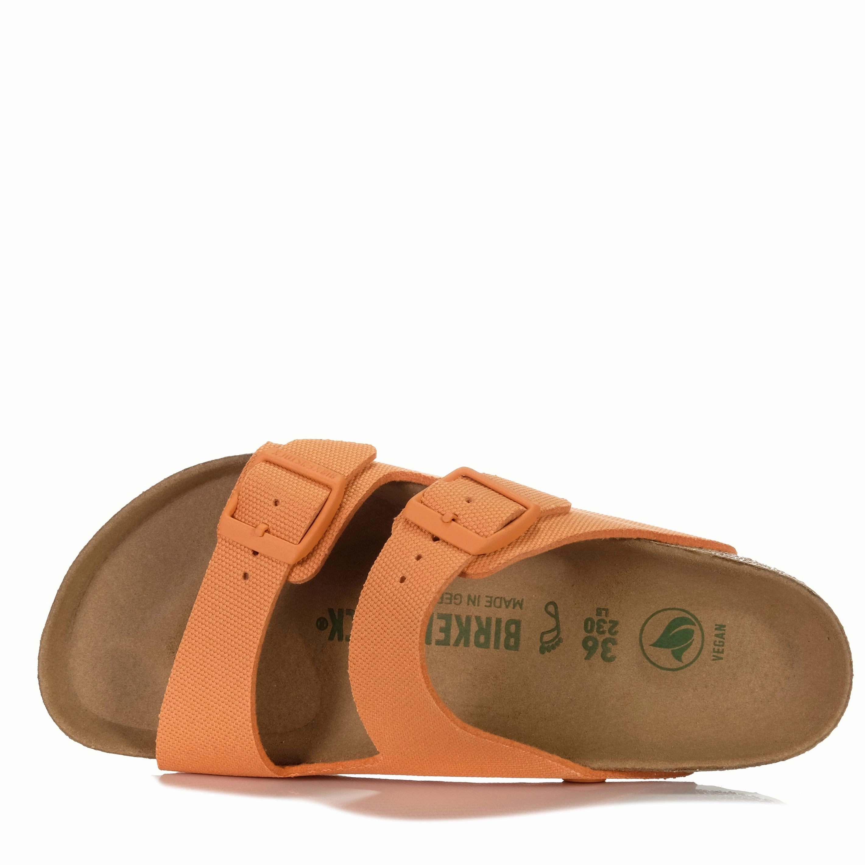 Touch Soft Birkenstock Arizona Vegan Canvas (Regular) Papaya
