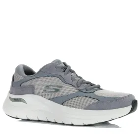 Skechers Arch Fit 2.0 - The Keep 232702 Grey Powergrid aerobic exercise shoe suitability