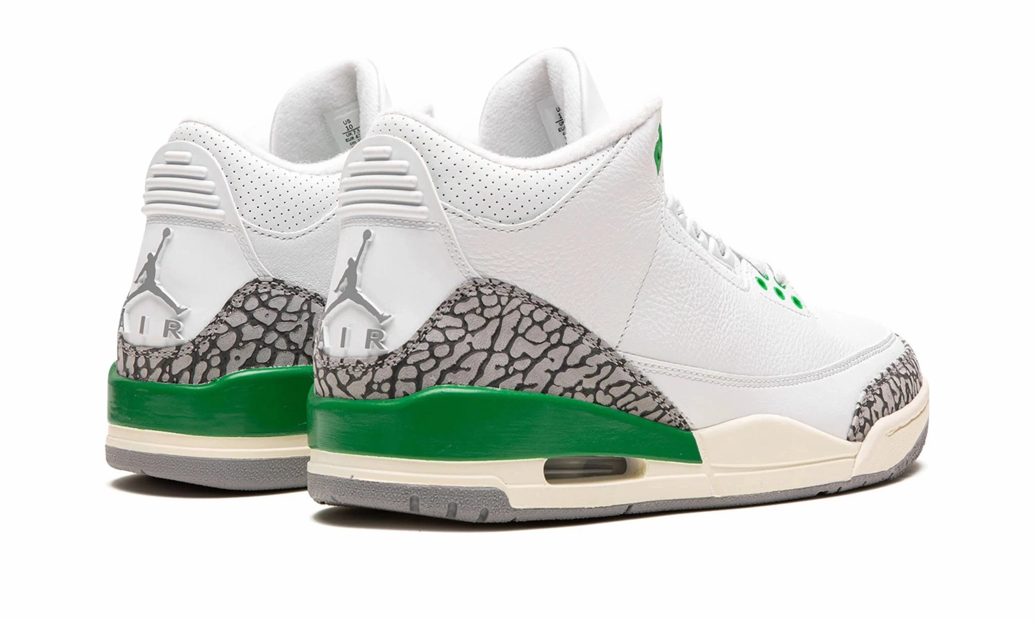 Tough Exterior Air Jordan 3 Lucky Green (Wmns)
