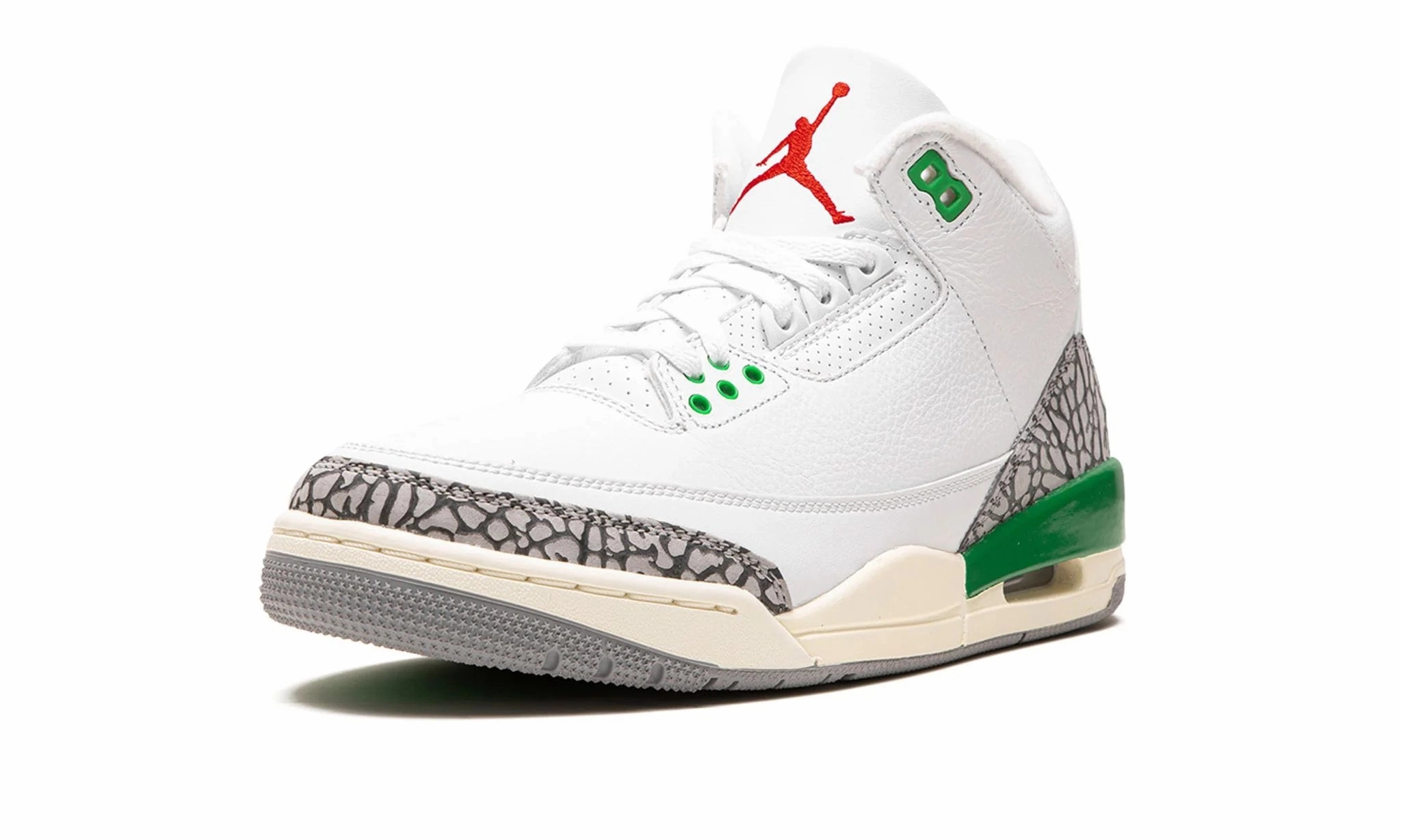 Tough Exterior Air Jordan 3 Lucky Green (Wmns)