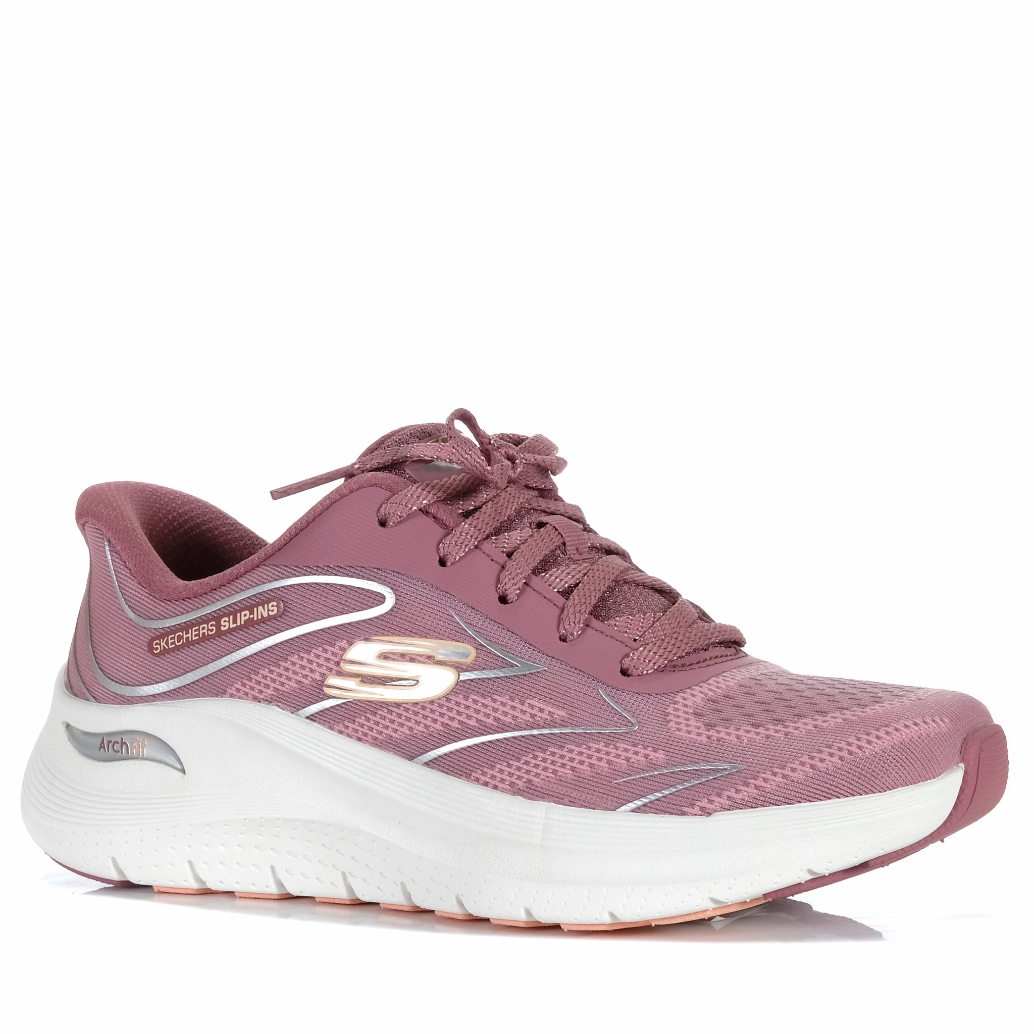 Motion Vibe Sleek Finish Skechers Arch Fit 2.0 - Sleek Stride 150328 Dark Mauve