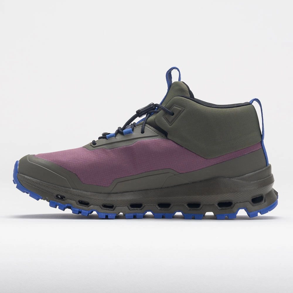 Trail Shock Boots Max On Cloudhero Mid Waterproof Junior Cherry/Olive