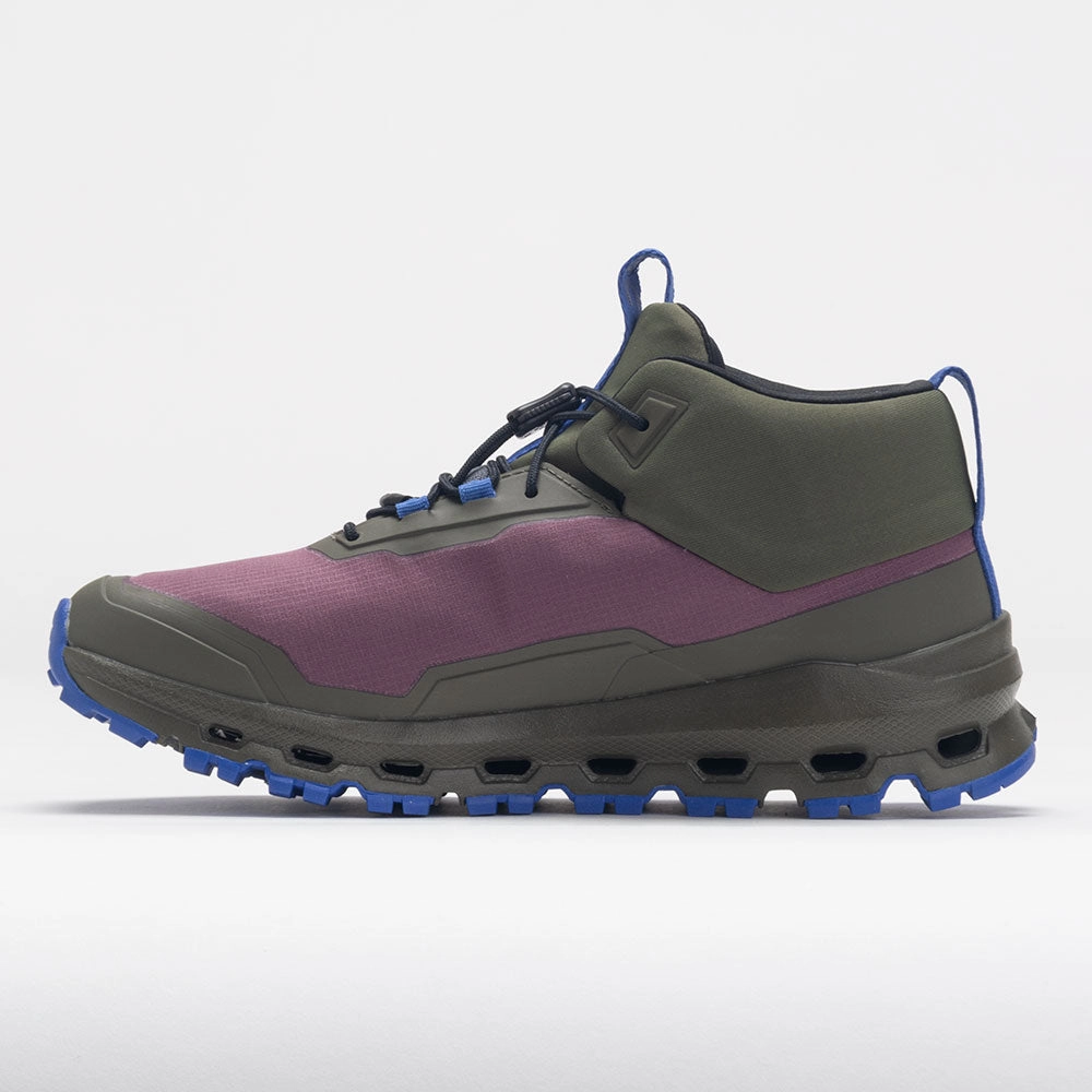 Trail Shock Boots Max On Cloudhero Mid Waterproof Junior Cherry/Olive