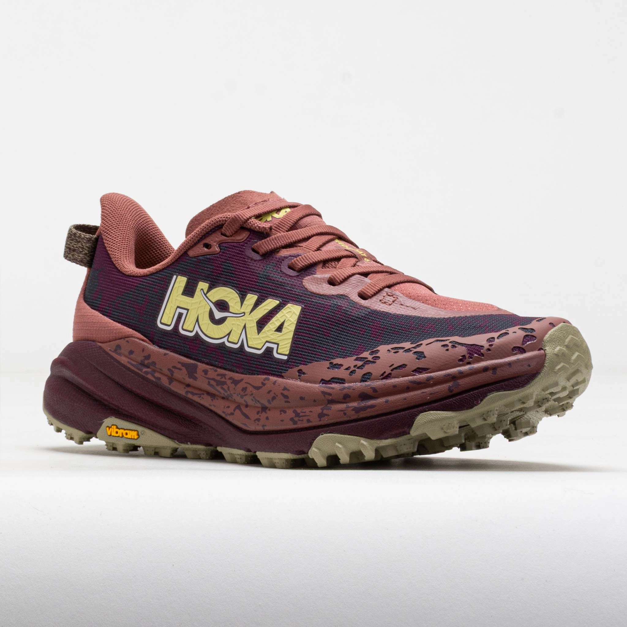 Trail Tough Gear HOKA Speedgoat 6 Women's Rouge/Black Cherry
