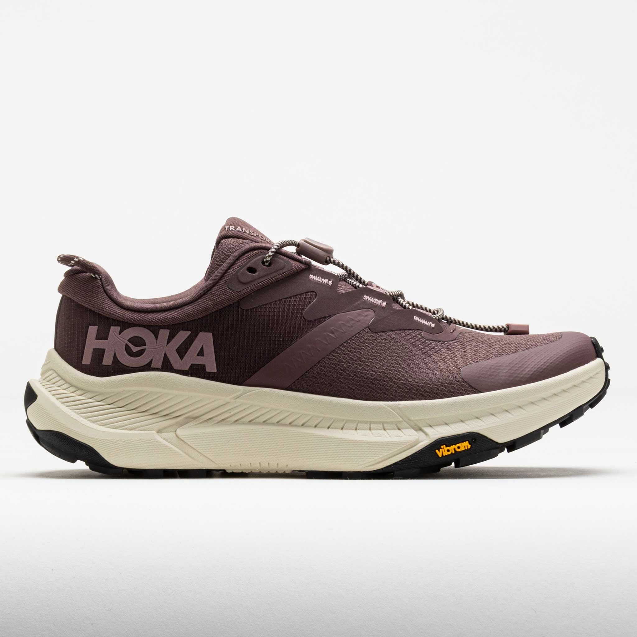 Trail Worthy HOKA Transport Women's Smoky Quartz/Oat Milk