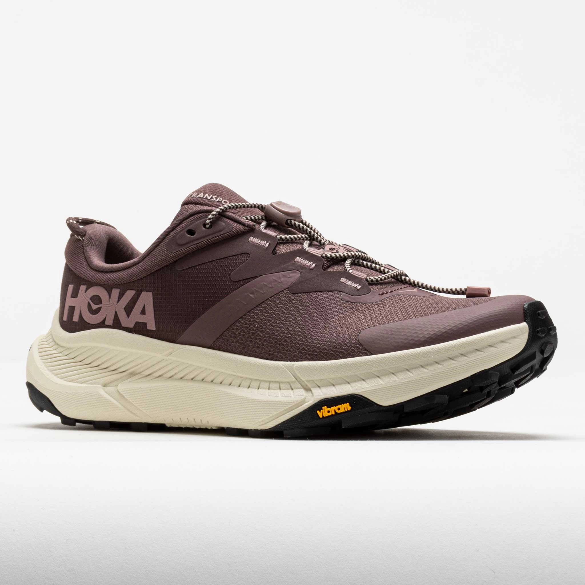 Trail Worthy HOKA Transport Women's Smoky Quartz/Oat Milk