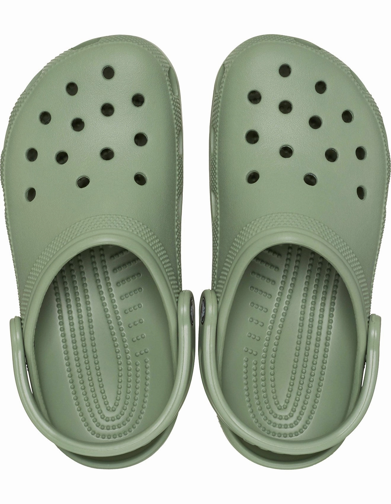 Travel Footwear Style Crocs Adults Classic Clog - Moss