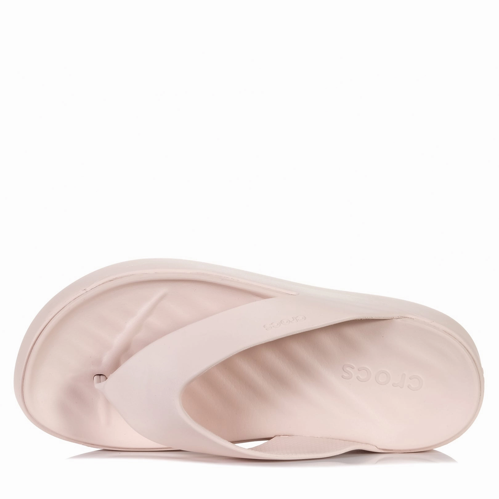 Travel Friendly Crocs Getaway Platform Flip Quartz