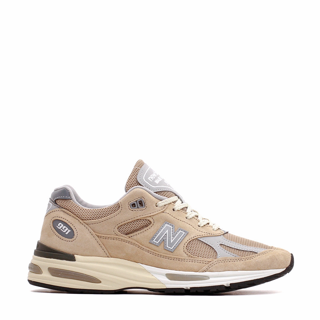 New Balance Unisex Made in UK 991v2 Cuban Sand U991BE2 Minimal Look Picnic Mood