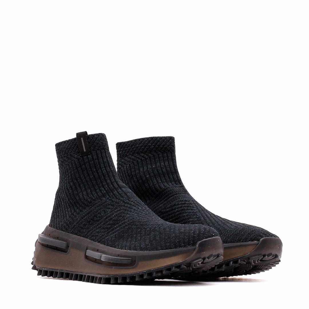 Travel Glide Step-On Adidas Originals Women NMD S1 Sock Black Boost ID4265