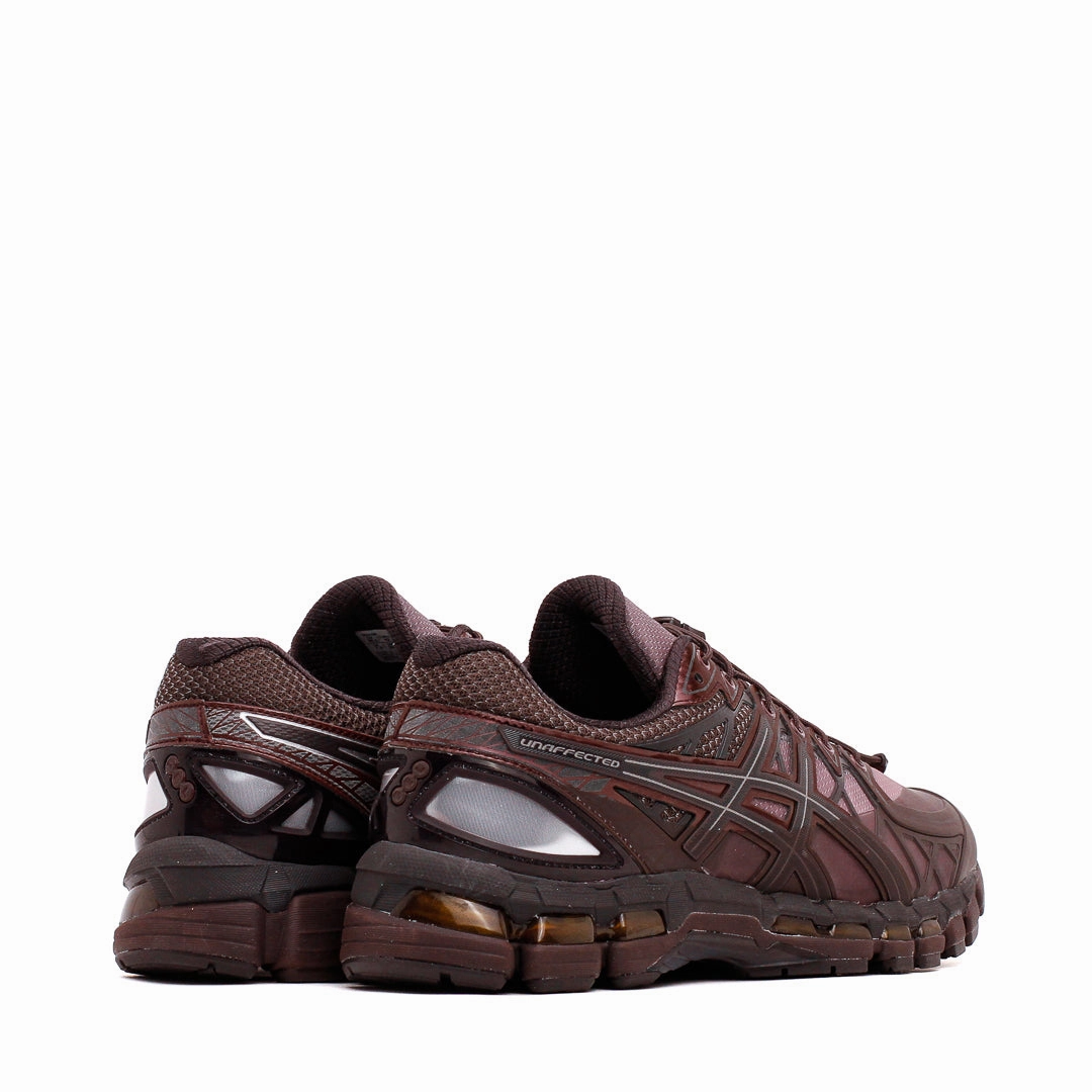 Travel Light Asics x Unaffected Unisex Gel-Kayano 20 Dark Cherry Black 1203A529-600