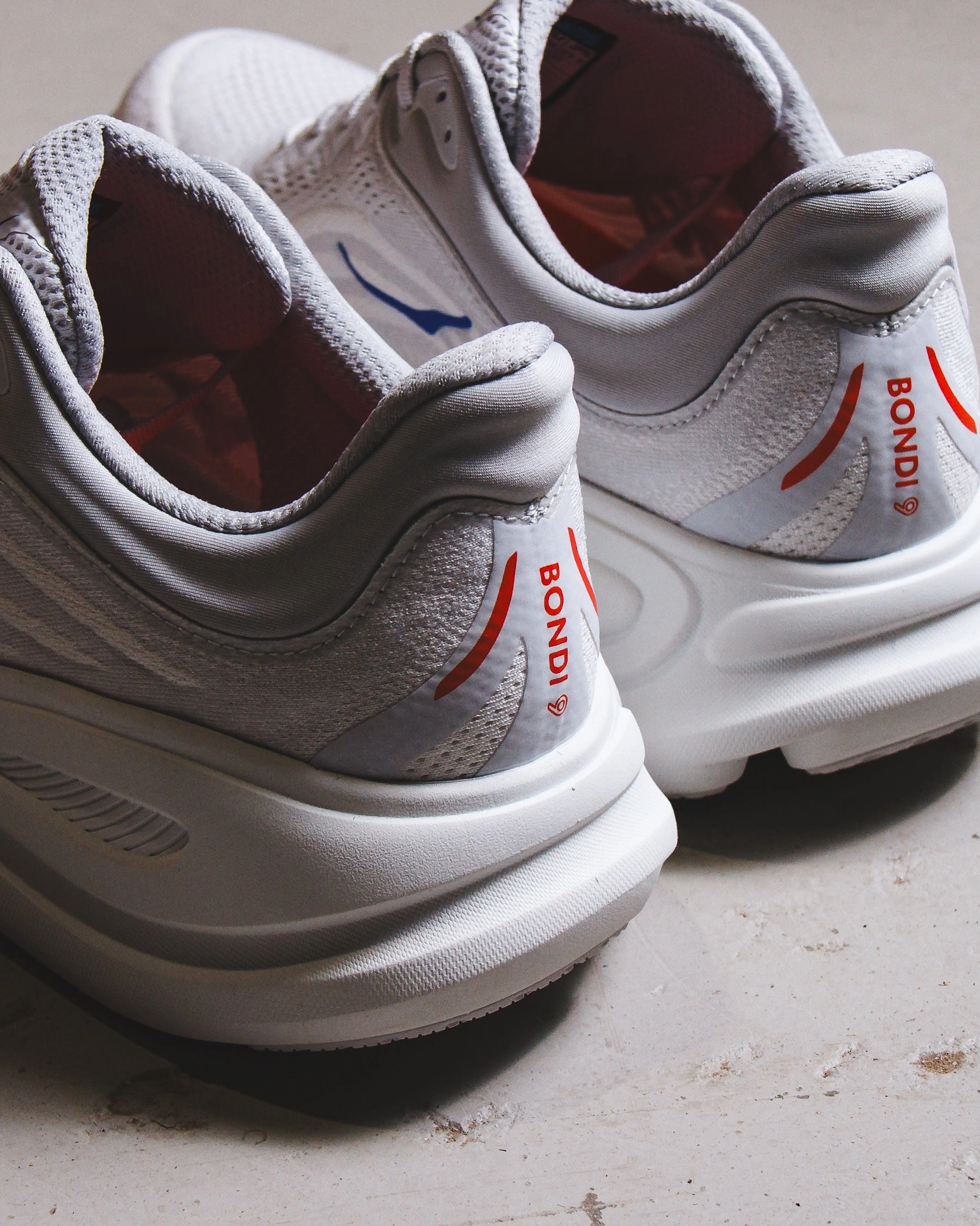 Travel Light Comfort Hoka One One Men Bondi 9 Cosmic Grey Ultramarine 1162011-CYLT