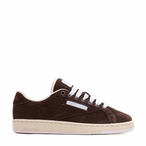 Durable Sole Block Step Reebok Classics Men SNEEZE Club C Grounds Earth HP6471