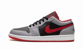 Grass Jog Shop Quick Air Jordan 1 Low 'Cement Fire Red'