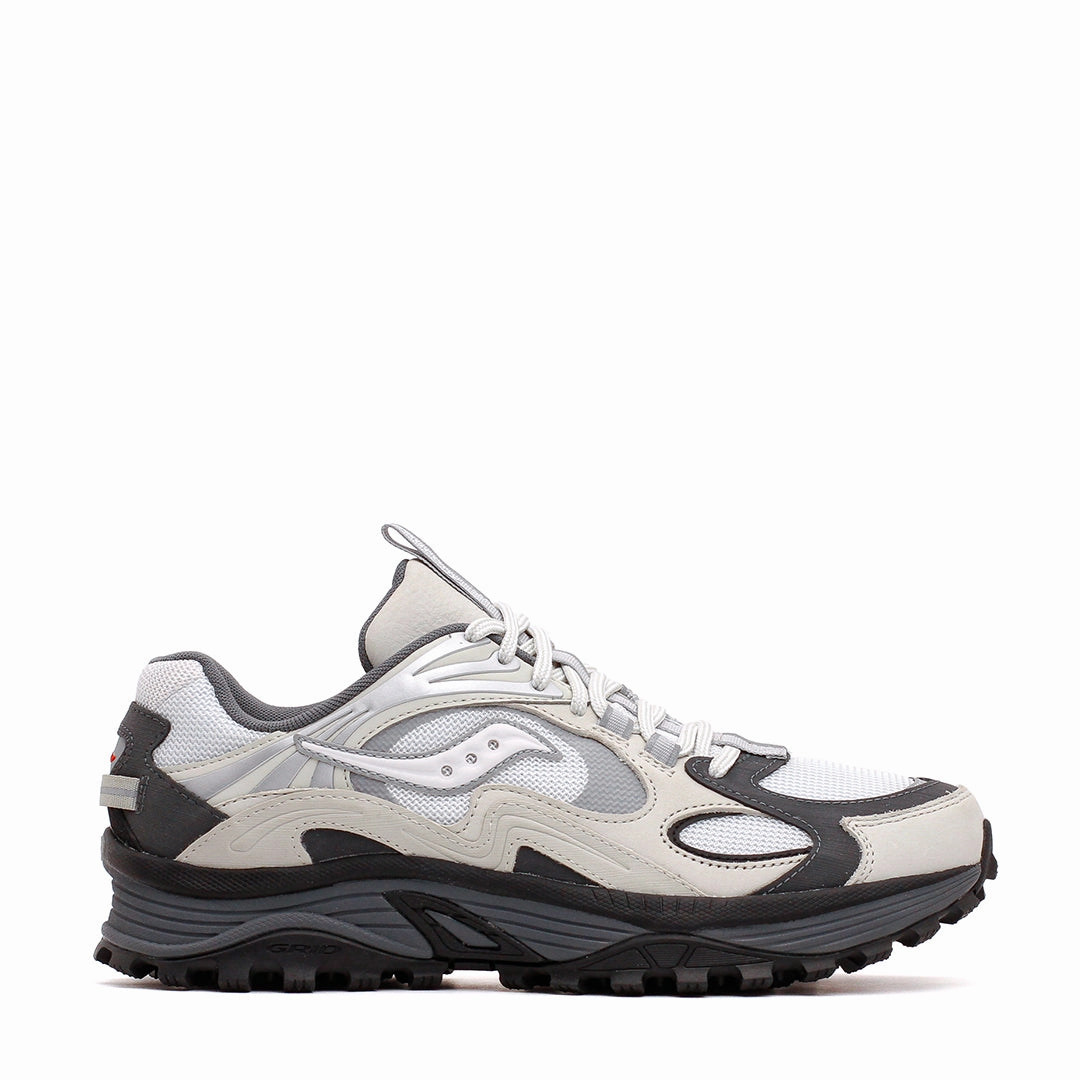 Travel Walk Saucony Men Grid Aura X White Silver S70908-1