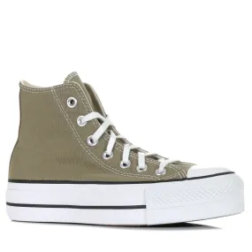 Converse Chuck Taylor All Star Lift High Mossy Sloth Vibrant fit No Slip