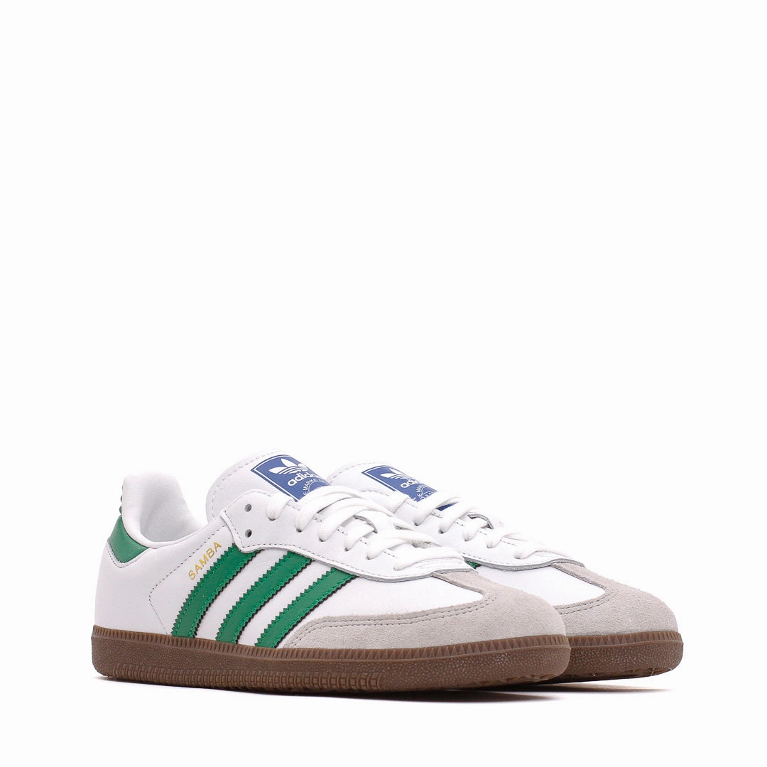 Trend Ease Adidas Originals Men Samba OG White Green IG1024