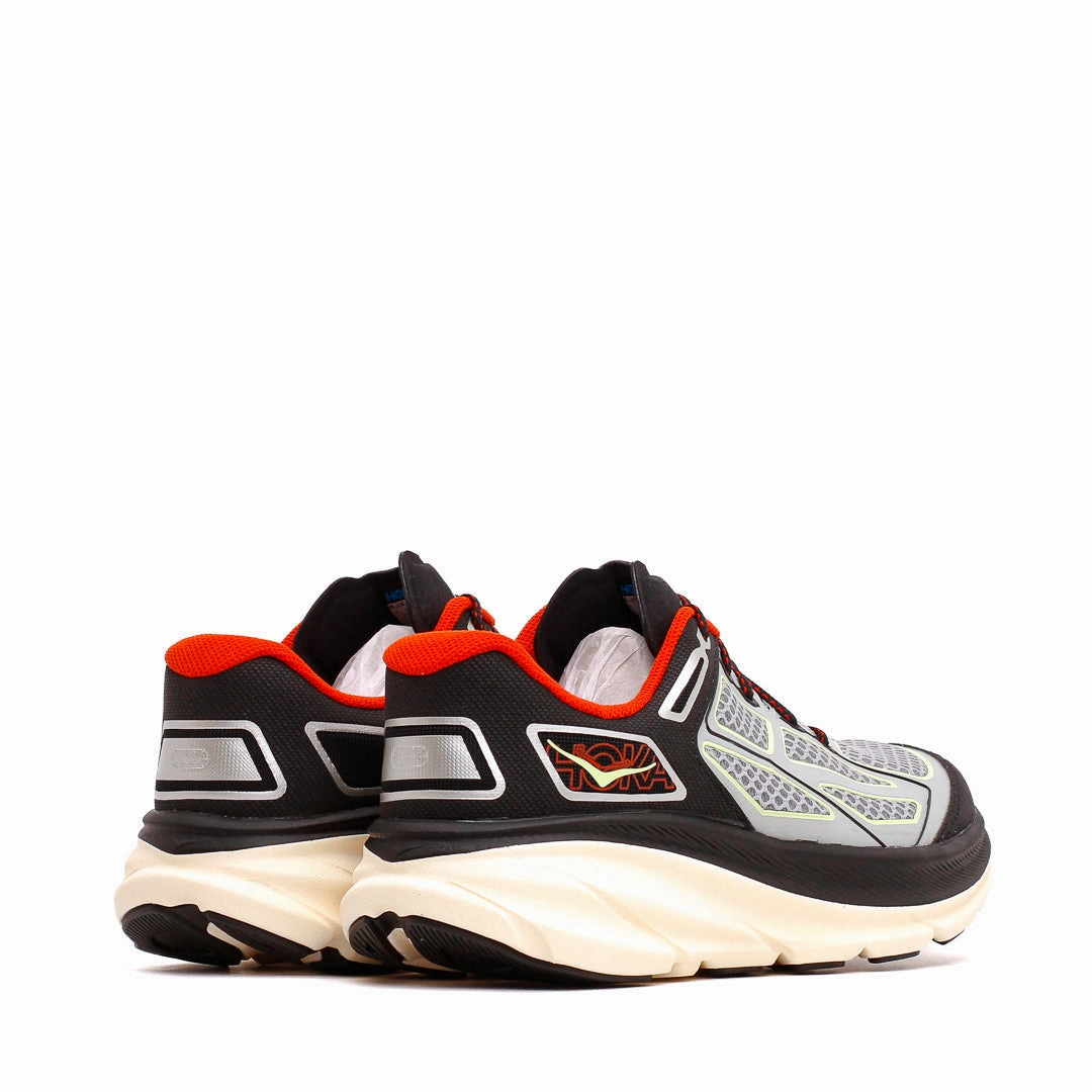 Trendy Comfort Hoka One One Unisex Clifton One9 Habanero Black 1155370-HBN