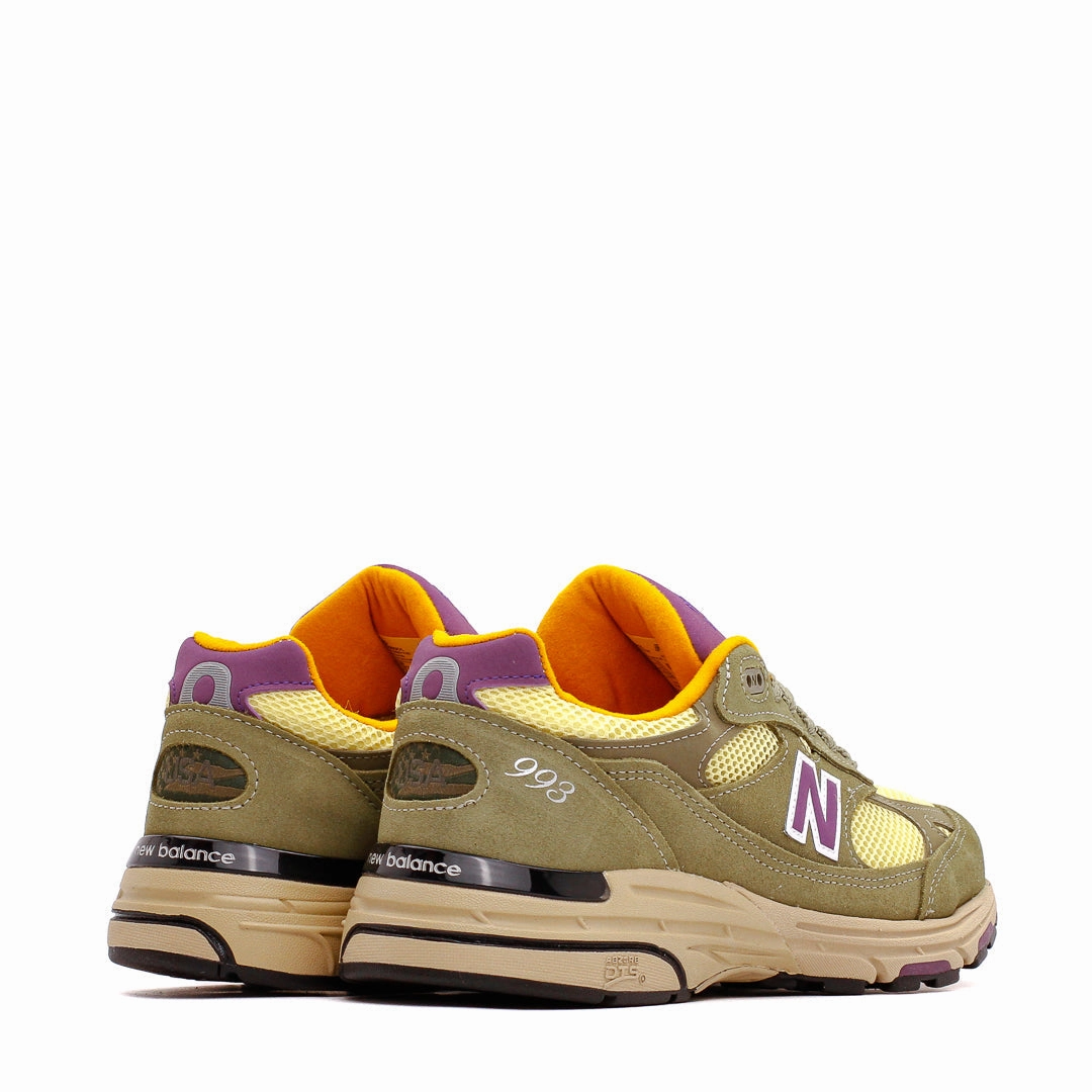 Trendy Midsole New Balance Unisex 993 Olive Leaf U993OL