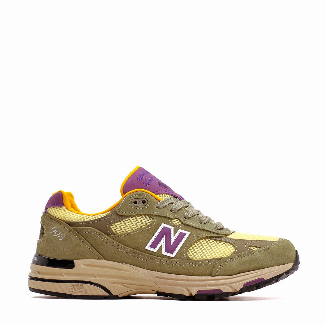 Trendy Midsole New Balance Unisex 993 Olive Leaf U993OL