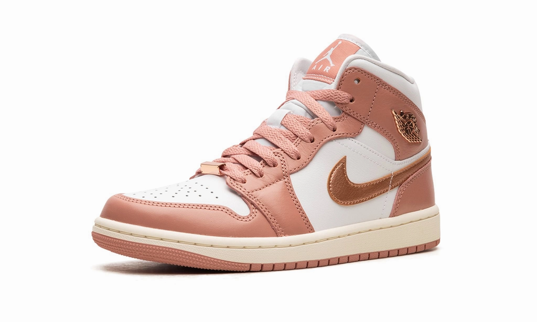 Trendy Vibe Air Jordan 1 Mid Wmns Red Stardust