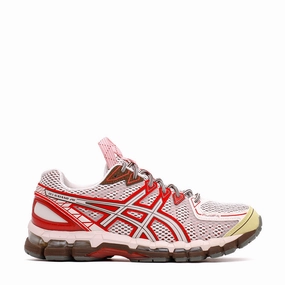 Asics Men UB9-S Gel-Kayano 20 Crystal Pink Classic Red Core 1203A456-700 Forest Path Urban Style