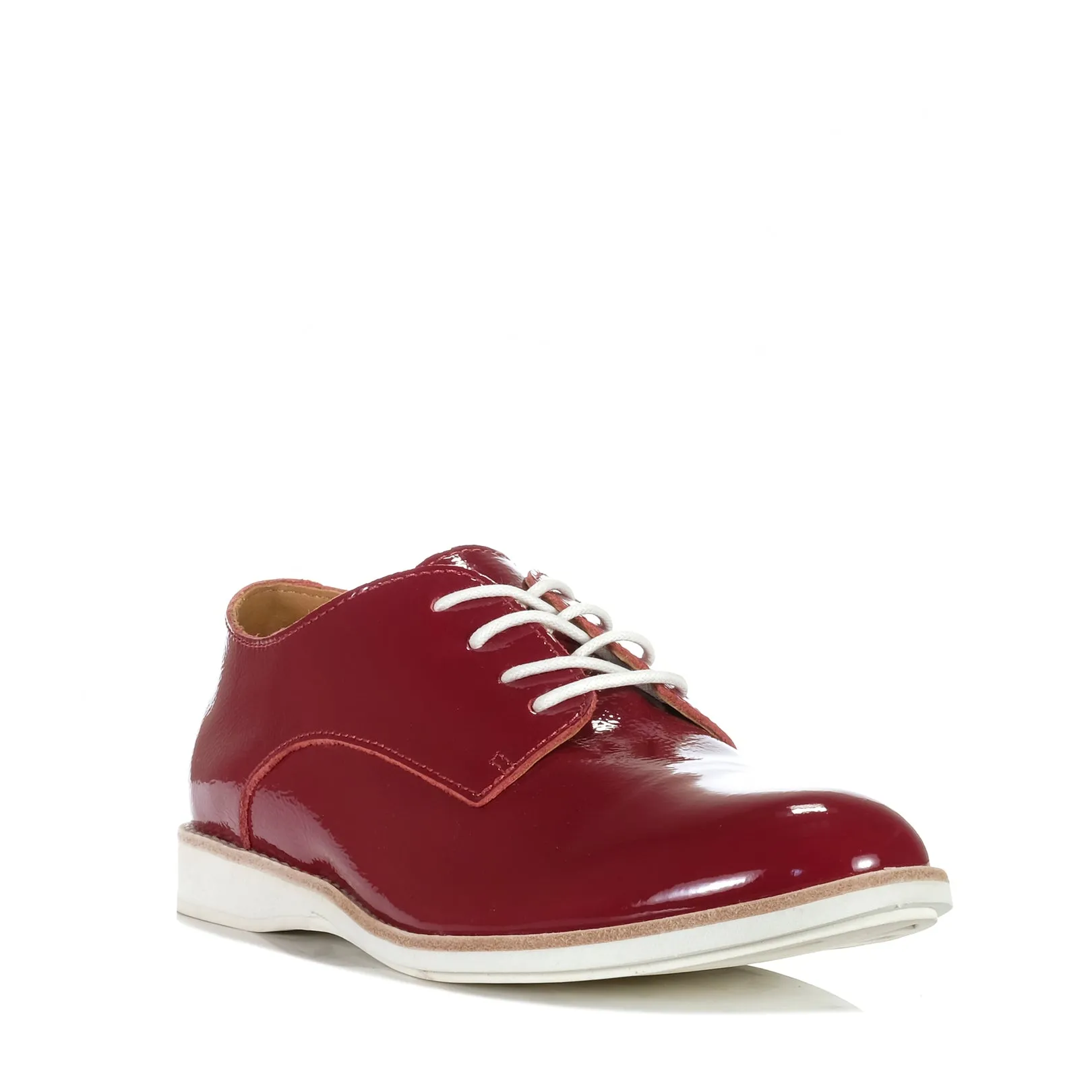 Ultra-soft piece Rollie Derby Super Soft Merlot Patent