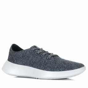 Allbirds Men's Wool Runner 2 Dark Grey Motion Support