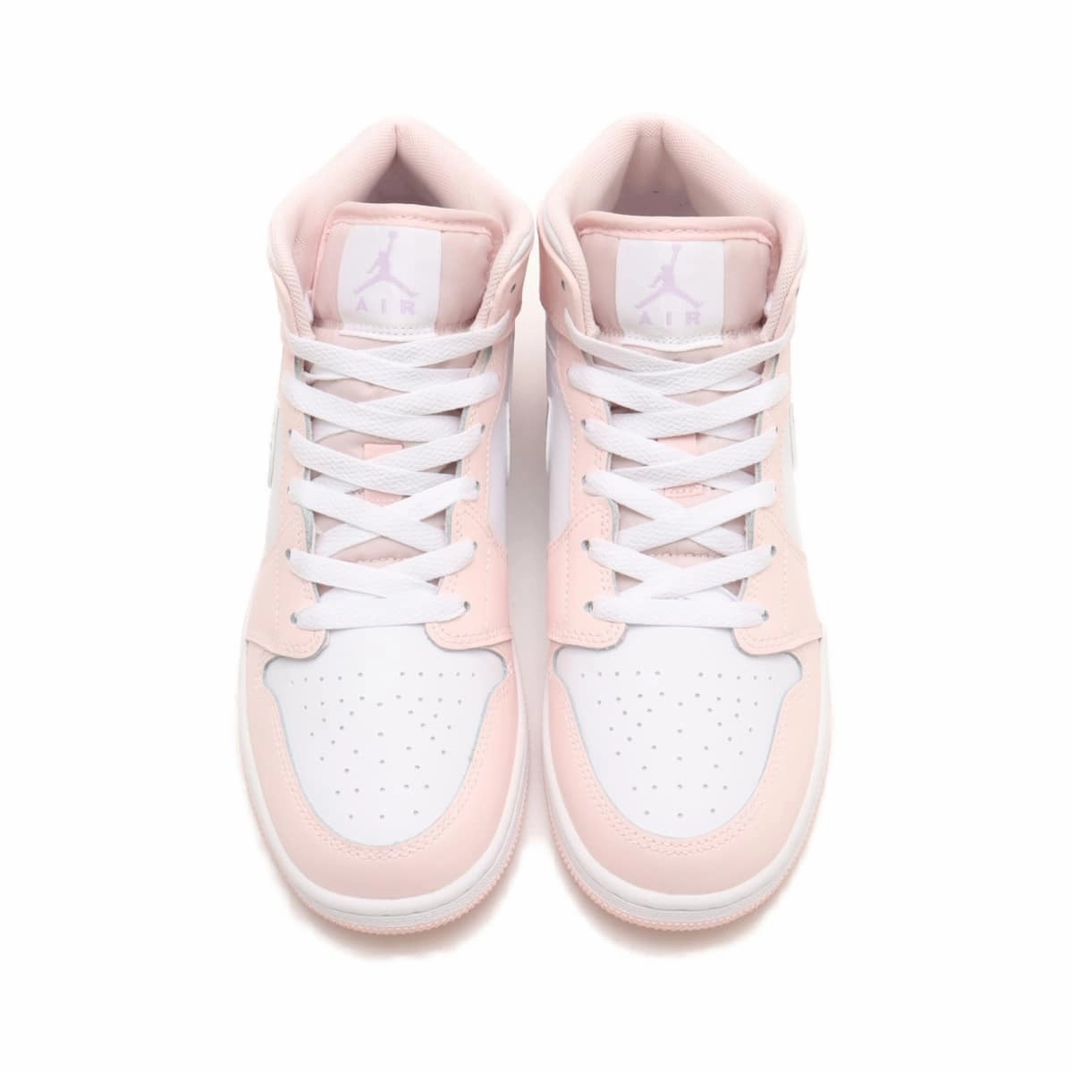 Ultra-soft fit Air Jordan 1 Mid Pink Wash (GS)