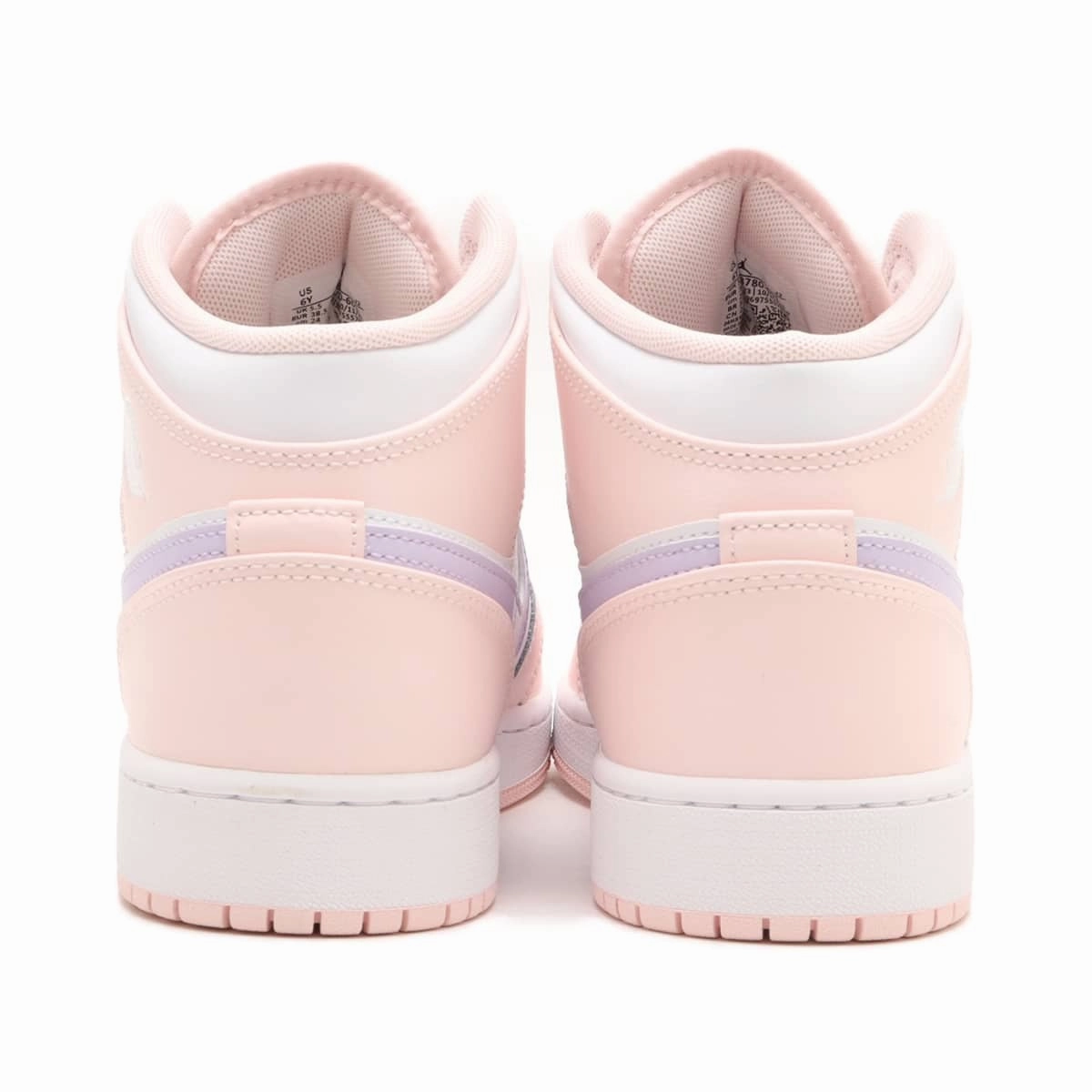 Ultra-soft fit Air Jordan 1 Mid Pink Wash (GS)