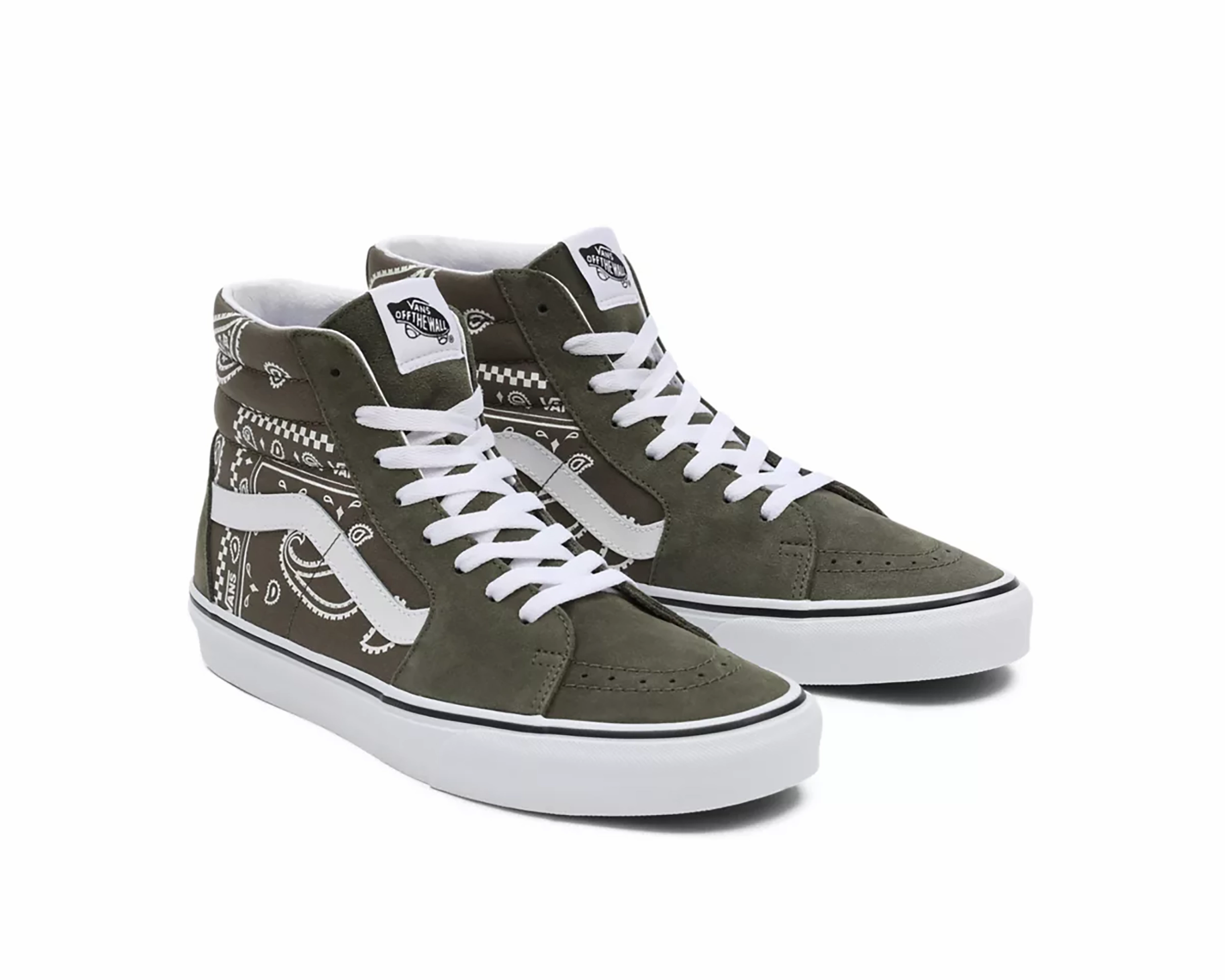 Unisex Peace Paisley Sk8-Hi Energy Boost