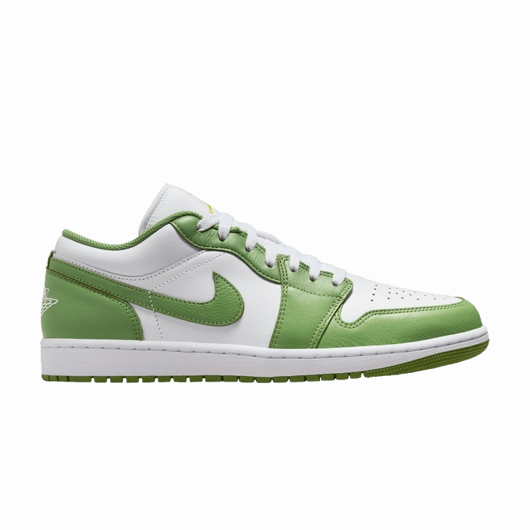 Air Jordan 1 Low SE 'Chlorophyll' Trendy Design Relaxed Fit