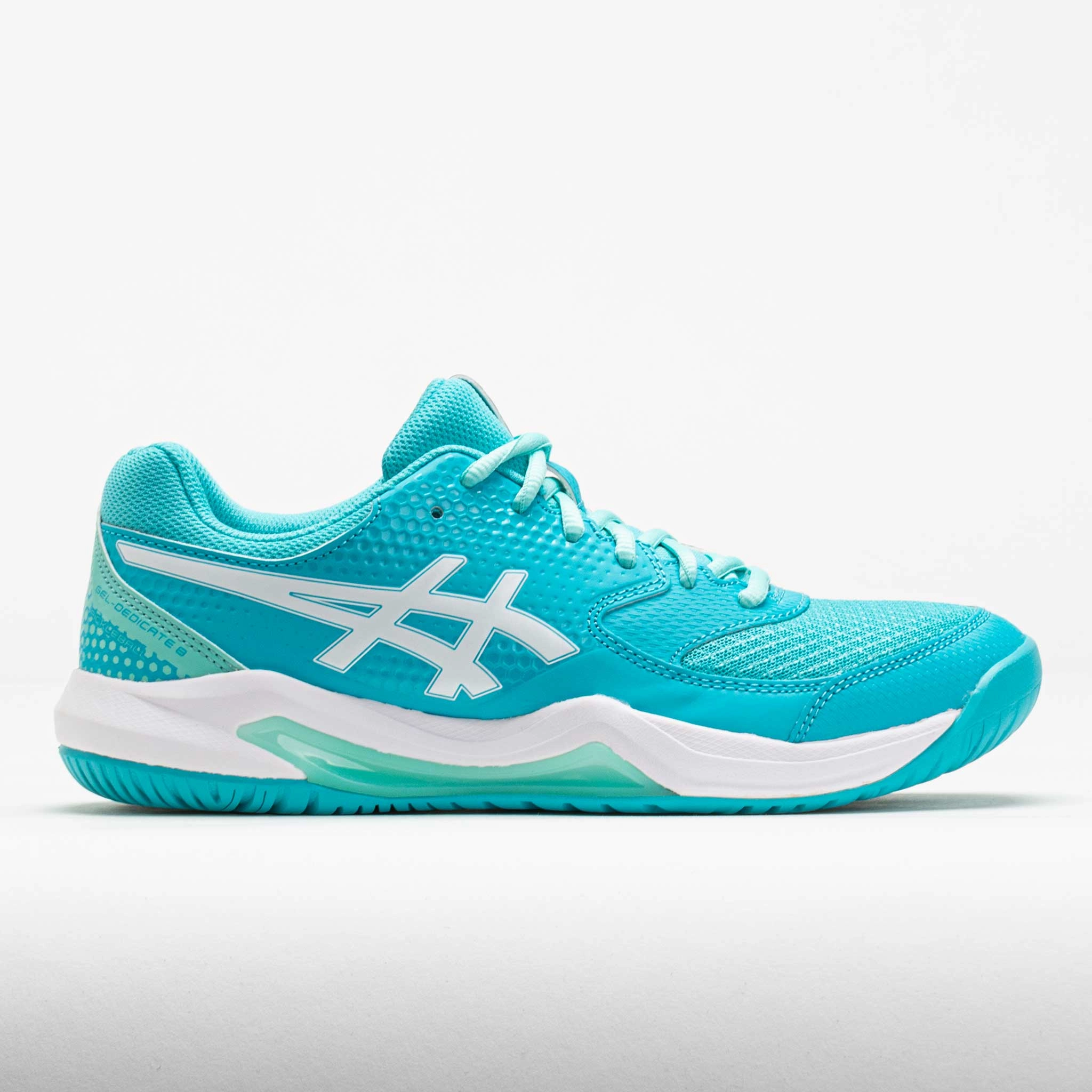 Urban Motion ASICS GEL-Dedicate 8 Women's Energy Aqua/White